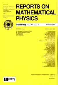 Reports On Mathematical Physics - okładka książki