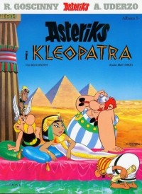 Asteriks. Tom 5. Asteriks i Kleopatra - okładka książki