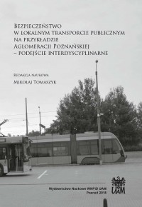 Bezpieczeństwo w lokalnym transporcie - okładka książki