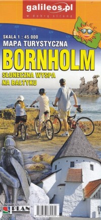 Bornholm, 1:45 000 - okładka książki