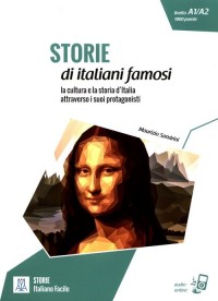 Italiano Facile Storie di italiani - okładka podręcznika