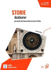 Italiano Facile - Storie italiane. - okładka podręcznika