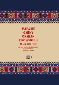 Jasachy gminy Ormian lwowskich - okładka książki