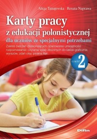 Karty pracy z edukacji polonistycznej - okładka książki