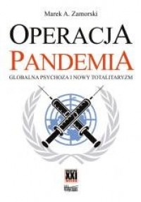 Operacja pandemia - okładka książki