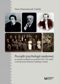Początki psychologii naukowej na - okładka książki