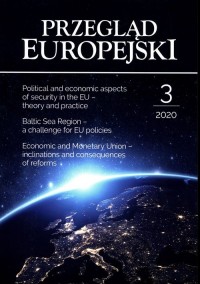 Przegląd Europejski 3/2020 - okładka książki