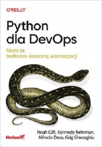 Python dla DevOps Naucz się bezlitośnie - okładka książki