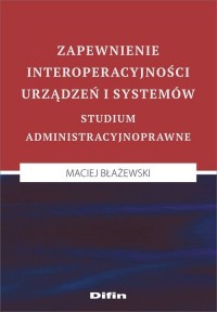 Zapewnienie interoperacyjności - okładka książki