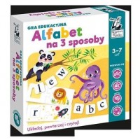 Alfabet na 3 sposoby - gra edukacyjna - zdjęcie zabawki, gry