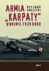 Armia karpaty w wojnie 1939 roku - okładka książki