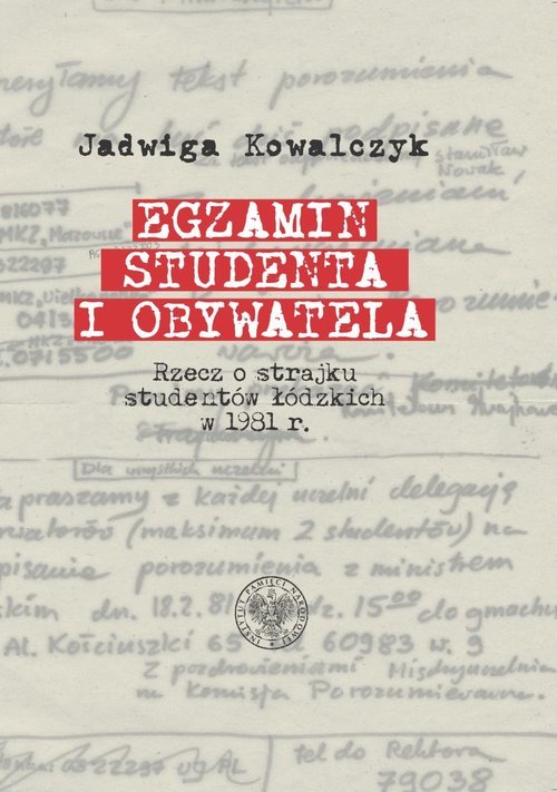 powiększ Egzamin studenta i obywatela. Rzecz - okładka książki