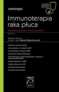 Immunoterapia raka płuca W gabinecie - okładka książki