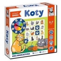 Koty Smart. Bingo - gra edukacyjna - zdjęcie zabawki, gry