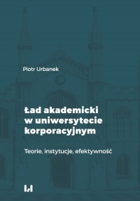 Ład akademicki w uniwersytecie - okładka książki