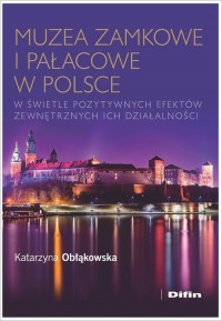 Muzea zamkowe i pałacowe w Polsce. - okładka książki