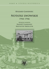 Notatki lwowskie 1944-1946 - okładka książki