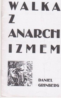 Walka z anarchizmem w krajach Europy - okładka książki