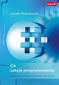 C# Lekcje programowania - okładka książki