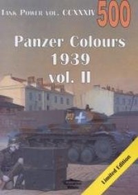 Panzer Colours 1939 vol. II. Tank - okładka książki