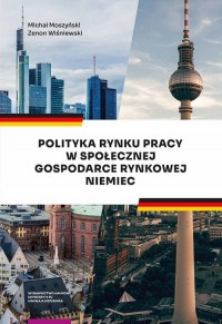 Polityka rynku pracy w Społecznej - okładka książki