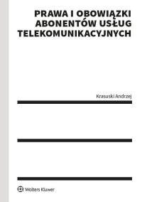 Prawa i obowiązki abonentów usług - okładka książki