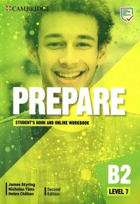 Prepare Level 7 Students Book and - okładka podręcznika