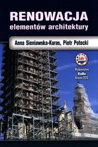 Renowacja elementów architektury - okładka książki