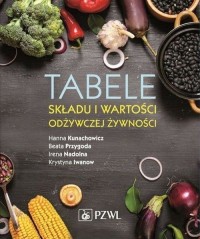 Tabele składu i wartości odżywczej - okładka książki