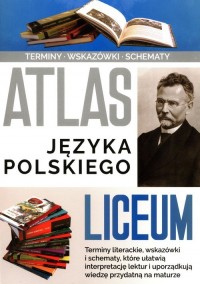 Atlas języka polskiego. Liceum - okładka podręcznika