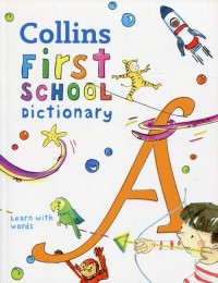 Collins First School Dictionary - okładka książki