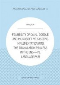 Feasibility of DeepL, Google and - okładka podręcznika