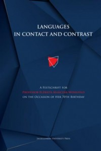 Languages in contact and contrast. - okładka książki