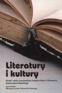 Literatury i kultury. Studia i - okładka książki
