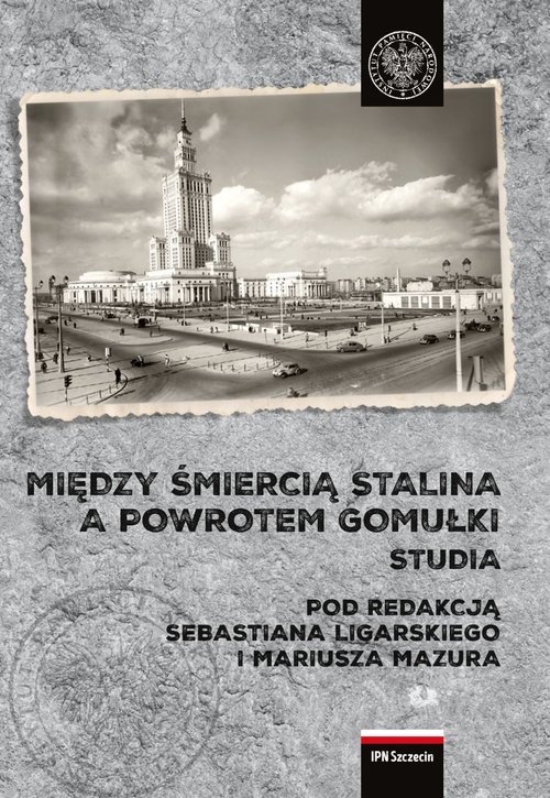 powiększ Między śmiercią Stalina a powrotem - okładka książki