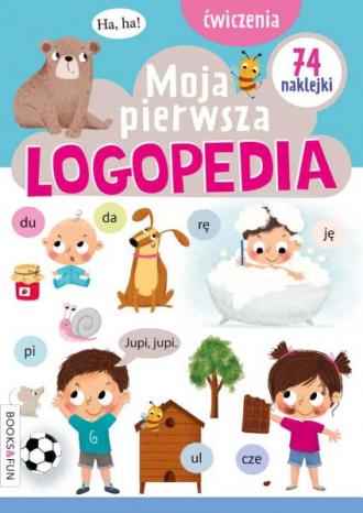 Moja pierwsza logopedia. Ćwiczenia - okładka książki