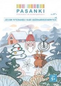 Pasanki - wycinanki świąteczne - okładka książki