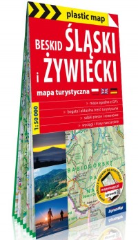 Plastic map Beskid Śląski i Żywiecki - okładka książki