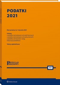 Podatki 2021 - okładka książki