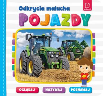 Pojazdy. Odkrycia malucha. Oglądaj, - okładka książki