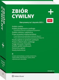 Zbiór cywilny PLUS 2021 - okładka książki