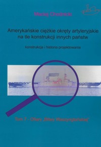 Amerykańskie ciężkie okręty artyleryjskie. - okładka książki