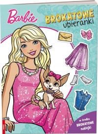 Barbie Brokatowe ubieranki - okładka książki
