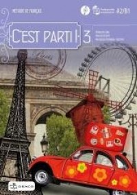 C est parti! 3 podręcznik wieloletni - okładka podręcznika