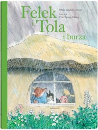 Felek i Tola i burza - okładka książki