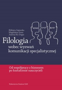 Filologia wobec wyzwań komunikacji - okładka książki