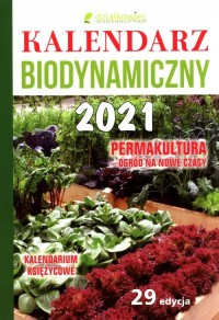 Kalendarz biodynamiczny 2021 - okładka książki
