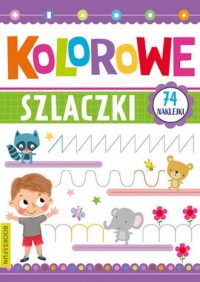 Kolorowe szlaczki - okładka książki