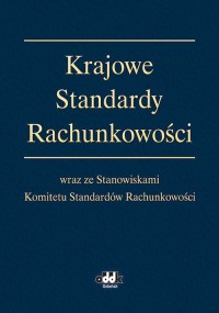 Krajowe Standardy Rachunkowości - okładka książki