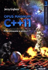 Opus magnum C++11 Programowanie - okładka książki